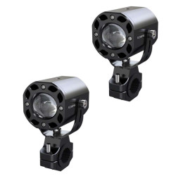 Feux additionnels moto leds ECOBENE 2x25w (PLA8000) Longue portée à commande sans fil