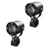 Feux additionnels moto leds ECOBENE 2x25w (PLA8000) Longue portée à commande sans fil