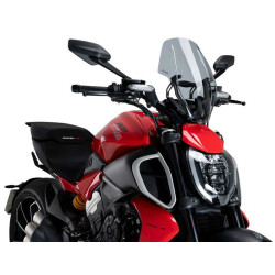Puig NEW GENERATION REGLABLE windshield (21713) Ducati DIAVEL V4