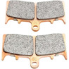 Plaquettes de frein sinter EBC EPFA188HH Extreme Pro