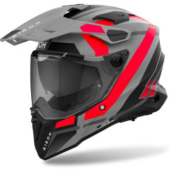 Airoh COMMANDER 2 MAVICK GREY/ORANGE motorcycle helmet