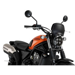 Puig matte black faceplate (21635J) Honda CL 500 2