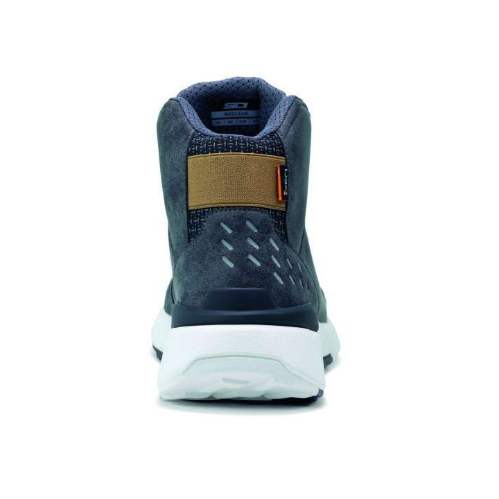 Baskets moto Sidi NUCLEUS WP SUEDE NOIR/BLANC