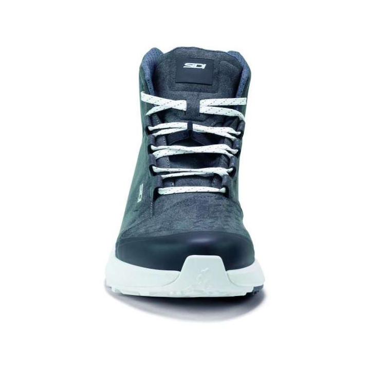 Baskets moto Sidi NUCLEUS WP SUEDE NOIR/BLANC