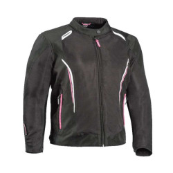 Blouson moto d'été Ixon COOL AIR C LADY Grandes tailles
