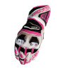 Gants moto racing Five RFX1 WOMAN Blanc/Rose taille L