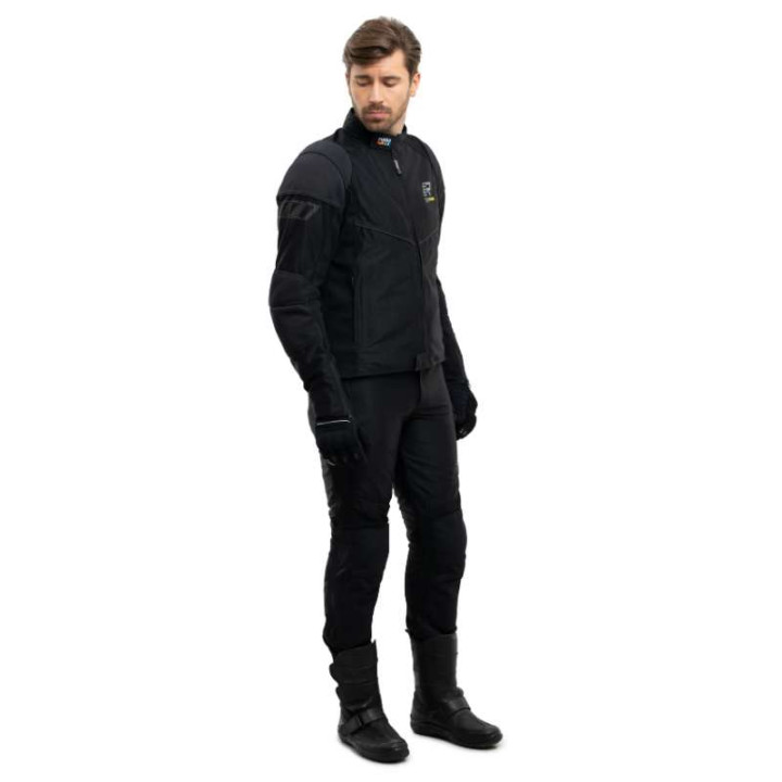Blouson moto été Rukka AIRGOBI NOIR