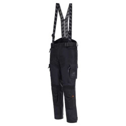 Pantalon moto Rukka ECUADO-R NOIR Jambes Courtes