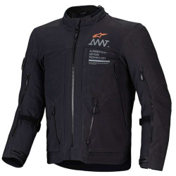 Veste moto été Alpinestars AMT-8 Stretch Drystar XF Noir