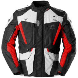 Veste moto Furygan APALACHES EVO Noir/Blanc/Rouge 2