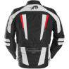 Veste moto Furygan APALACHES EVO Noir/Blanc/Rouge