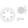 Brembo Oro Series brake disc 68B407E4 T-MAX 500, FZS FAZER 1000, XJR 1300, MT-01