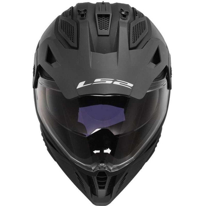 Casque moto LS2 PIONEER II MX702 Noir Mat