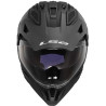Casque moto LS2 PIONEER II MX702 Noir Mat
