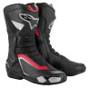 Alpinestars SMX 6 V3 Motorcycle Boots Black/Silver/Red