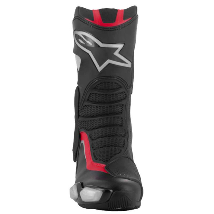 Alpinestars SMX 6 V3 Motorcycle Boots Black/Silver/Red