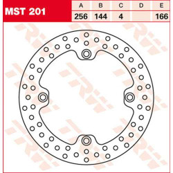 Disque de frein avant TRW MST201 Honda XL650/700 Transalp / NX500