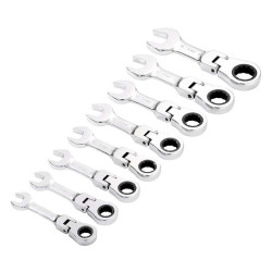 Jeu de 8 clés mixtes DRAPER HI-TORQ