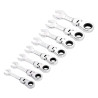 Set of 8 DRAPER HI-TORQ combination wrenches
