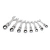 Set of 8 DRAPER HI-TORQ combination wrenches
