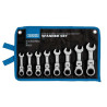 Set of 8 DRAPER HI-TORQ combination wrenches