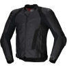 Leather motorcycle jacket Alpinestars MISSILE V3 AIRFLOW Black