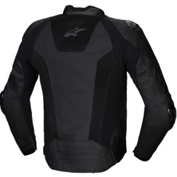 Blouson moto cuir Alpinestars MISSILE V3 AIRFLOW Noir 2