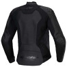 Alpinestars STELLA FASTER V3 Leather Motorcycle Jacket Black