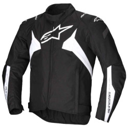 Blouson Alpinestars T-JAWS V4 WATERPROOF Noir/Blanc
