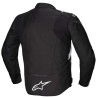 Blouson Alpinestars T-JAWS V4 WATERPROOF Noir/Blanc