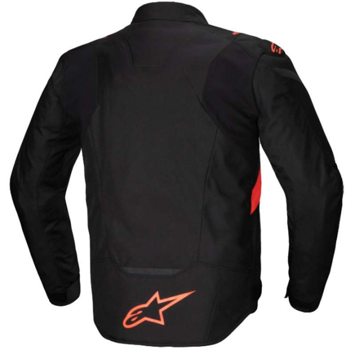 Blouson Alpinestars T-JAWS V4 WATERPROOF Noir/Rouge