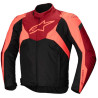 Blouson Alpinestars T-JAWS V4 WATERPROOF Rouge/Noir
