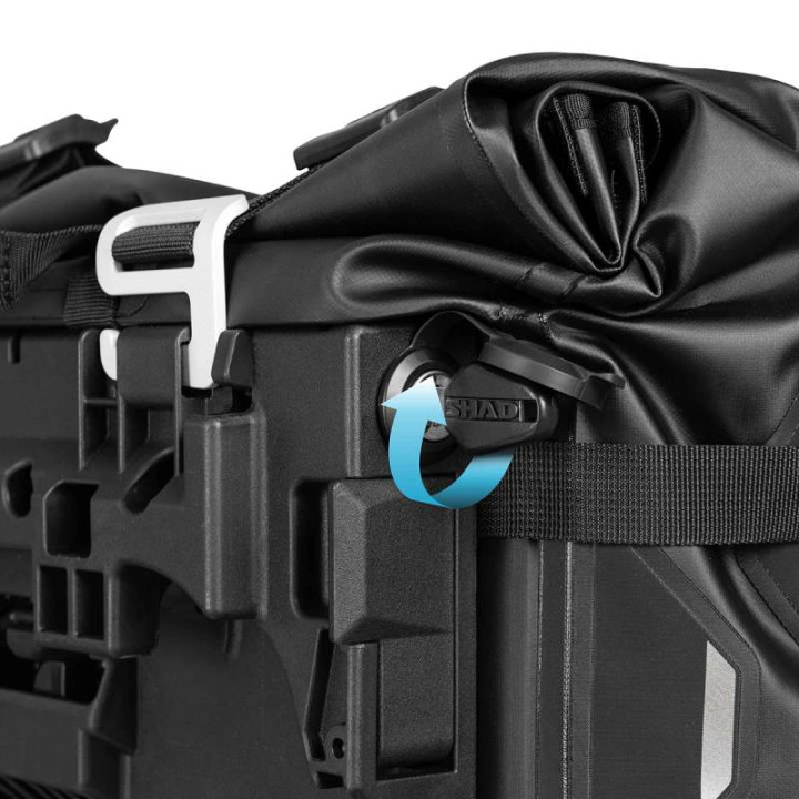 Shad TERRA TR30 2x30-liter pannier kit + 3P HIMALAYAN 450 brackets