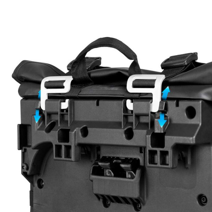 Shad TERRA TR30 2x30-liter pannier kit + 3P HIMALAYAN 450 brackets