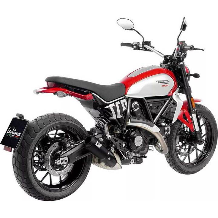 LeoVince LV-10 Full Black Edition muffler (15266FB) Ducati SCRAMBLER 800 23-