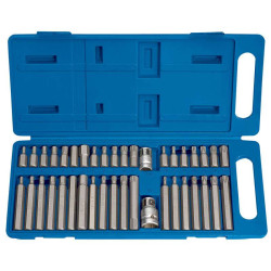Coffret de douilles Draper TX-STAR (XZN, CHC) (40 pièces)