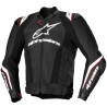 Blouson moto cuir Alpinestars MISSILE V3 IGNITION Noir