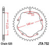 Couronne acier JT 42 dents pas 525 type 752 Ducati 996 Monster S4R