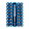 DRAPER 1/4'' bit set (33 pieces)