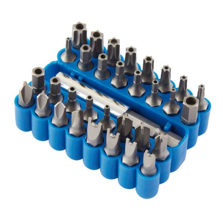 DRAPER 1/4'' bit set (33 pieces)