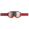 Masque cross Scott FURY Red/Silver Chrome