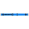 Scott FURY Blue/Black Chrome Silver Cross Goggle
