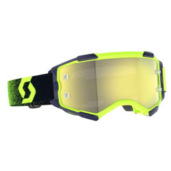 Masque cross Scott FURY Green/Yellow Chrome Yellow