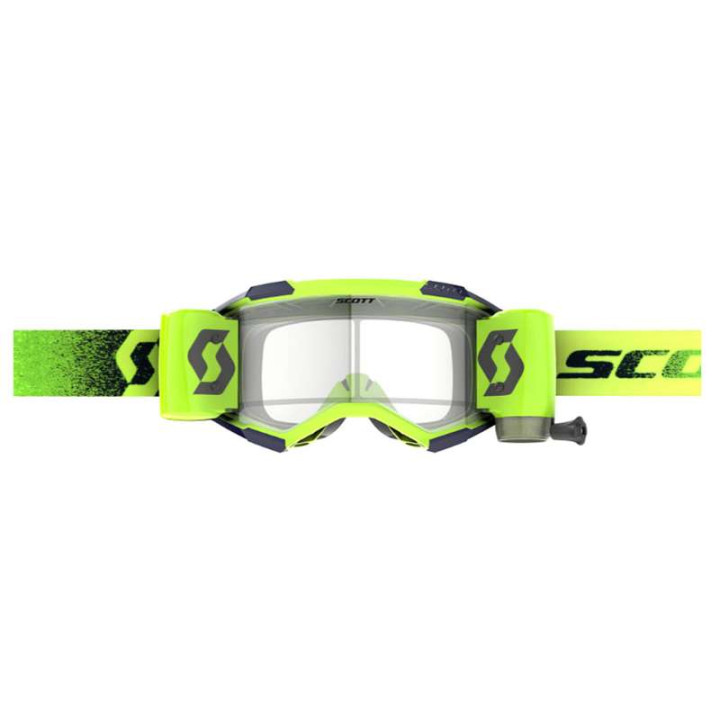 Masque cross Scott FURY WFS Green/Yellow