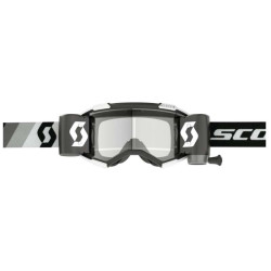 Masque cross Scott FURY WFS Black/White 2