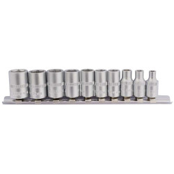 Jeu de 10 douilles DRAPER 1/4 (4-13mm)