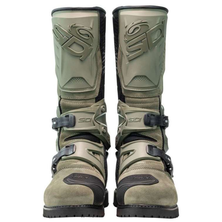 Bottes moto SIDI ADVENTURE 2 GORE-TEX VERT MILITAIRE