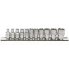 Set of 11 DRAPER 1/4" sockets