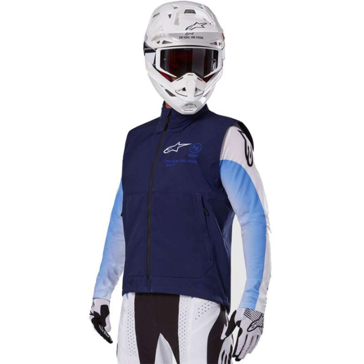 Gilet Alpinestars TECHSTAR SOFTSHELL Navy