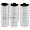 Set of 3 DRAPER 1/2" spark plug sockets